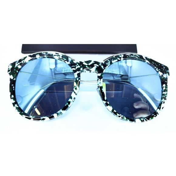 DIOR BY CHRISTIAN DIOR BLUE BLOSSOM DESIGNER SUNGLASSES NEW IN CASE/BOX/CARD - Picture 1 of 13